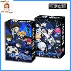 30Pcs/Set Anime Blue Lock Photocards Kpop Lomo Cards Isagi Yoichi Bachira Chigiri Photo Printing Cards Album Fans Collec