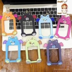 Kpop Idol ENHYPEN Porta-Cartões De Desenho Animado Chaveiro Mini Pendurado Acessório Joias