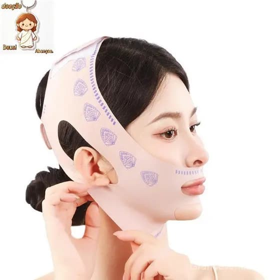 Máscara Modeladora Facial V-Line – Lifting Instantâneo e Definição do Rosto