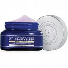 Itkotis, beleza confiante, creme noturno hidratante anti-envelhecimento, rico em ácido hialurônico e ceramidas, adequado