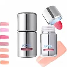 Blush líquido Yaze, blush líquido Yaze em cores translúcidas, adequado para as bochechas, loção blush com aplicador de e