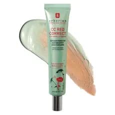 Erborian CC Corretor de Vermelhidão SPF25, Neutraliza a Vermelhidão, Acalma, Leve, Primer Perfeitor de Tom, Cuidados Cor