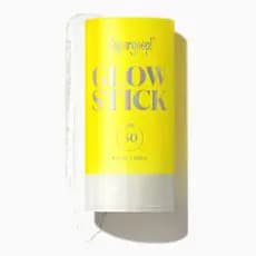 Supergoop!GlowStick, Protetor Solar em Bastão SPF50PA++++ para Rosto e Corpo - Ilumina e Hidrata para um Brilho Saudável