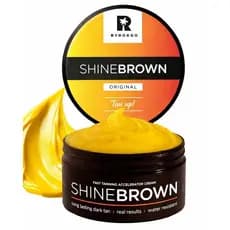 BYROKKOShineBrownLoçãoAceleradoraDeBronzeamento-ParaUsoInternoEExternoBronzeadoRápidoEIntensocomBronzer-ÓleosBotânicosPa