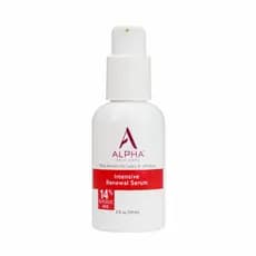 AlphaCare Rejuvenating Serum, contendo 14% de Ácido Acético AHA, é uma fórmula anti-envelhecimento que reduz linhas fina