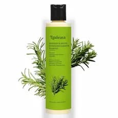 1 frasco de Shampoo para Cuidado Capilar com Alecrim Tgideasa, shampoo orgânico para cuidado capilar com alecrim e quera
