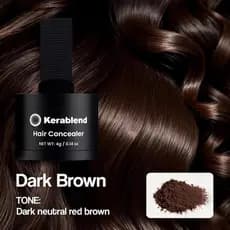 Agente espessante para cabelo, pó corretivo para couro cabeludo e cabelo Kerablend, à prova d'água, fácil de aplicar e c