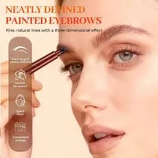 Lápis de Sobrancelha 3D para Microblading, Novos Lápis de Sobrancelha à Prova d'Água 2026 para Mulheres, Caneta de Sobra