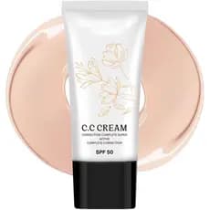 CC cream coreano que muda de cor, CC cream coreano com FPS 50, CC cream coreano autoajustável (adequado para pele madura