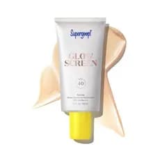 Super Oferta! Glowscreen SPF 40, Sunrise (Champagne) - 1.7 fl oz - Base iluminadora + protetor solar tonalizado da Ampl