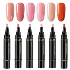 Conjunto de esmaltes para mulheres, esmalte de secagem rápida em 6 cores, caneta de esmalte. |     Altas pen