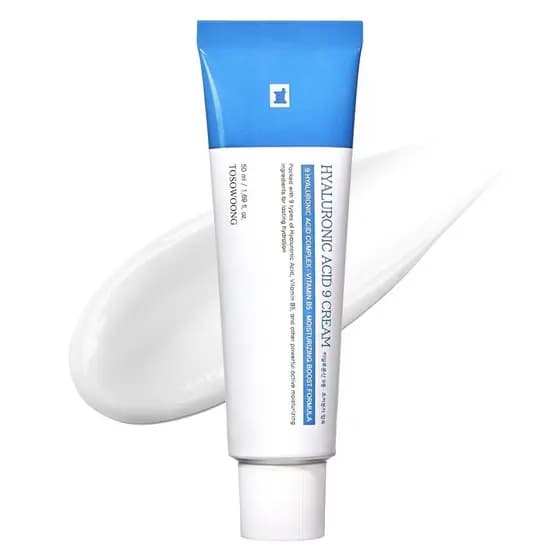 TOSOWOONG Ácido Hialurônico 9, Vitamina B5, Colágeno, Niacinamida, Extrato de Centella Asiática, Hidratante de Longa Dur