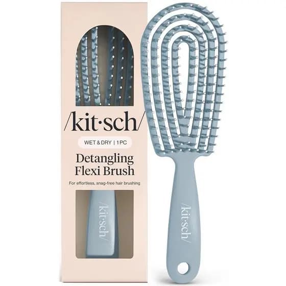 KitschHairBrushDetangler–Escova de Cabelo FlexiFlow para Mulheres, Homens e Crianças | Escovas Desembaraçadoras para Cab