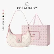 Bolsa Feminina CORALDAISY 2026, Bolsa de Ombro, Bolsa de Moda, Bolsa de Axila, Bolsa Transversal, Bolsa Mensageiro