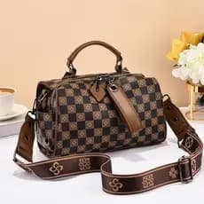 ELIPAPRO SC4068 Bolsa Retro Feminina 2025 Nova Moda Grande Capacidade Couro Macio Bolsa de Ombro Transversal