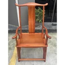 Birmês Rosewood Master Oficial Chapéu Cadeira Móveis de Mogno Cadeira de Escritório Cadeira Circundante Cadeira de Compu