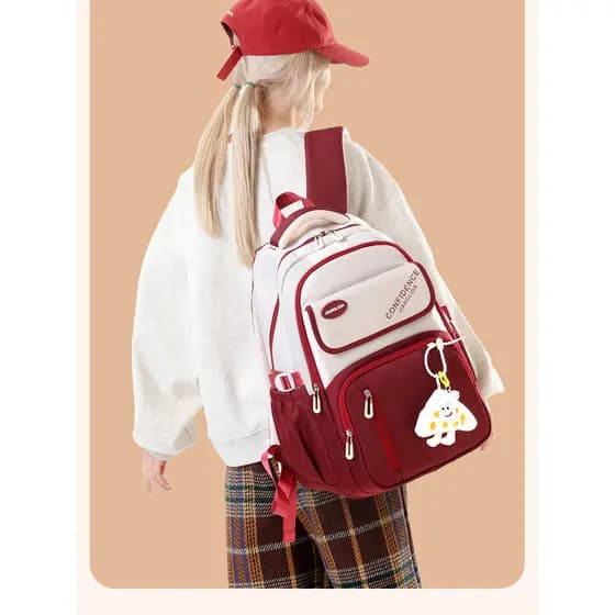 Bolsa escolar júnior de alto valor, meninas, estudantes do ensino fundamental, 2025, novo estilo, mochila feminina, estu