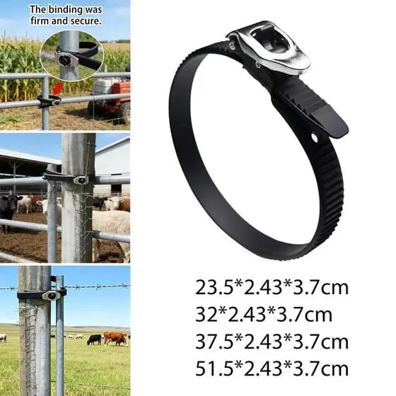 [mcpdwt] Braçadeira De Catraca Alça De Travamento Reutilizável Ajustável Com Fivela Pólos Para Serviços Pesados Gravata