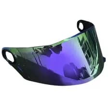 VISEIRA REVO CAPACETE LS2 FF358 ESPELHADA ROXO VERDE NOVIDADE