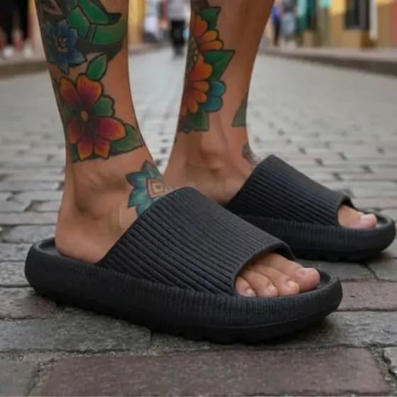 Chinelo Nuvem Slide Receba Adulto Leve Confortável