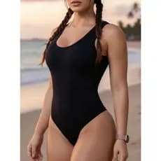 Maio Feminino Em Suplex Com Forro Sem Bojo Ideal Para Praia Sitio Piscina Verão