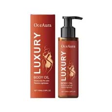 Óleo Corporal de Luxo ARANYA com Rosa Mosqueta, Semente de Café e Lavanda, Fórmula Hidratante Não Oleosa para Pele Seca,