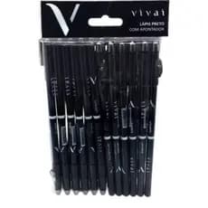 12 LAPIS DE OLHO PRETO VIVAI COD.2034.1.3
