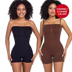 Body Modelador Feminino YWDV com Controle de Abdômen, Modelador Corporal Sem Costura, Top Modelador