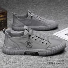 Sapatos masculinos primavera respirável estilo fino desodorante velho pequim sapatos de pano deslizamento-em tênis casua
