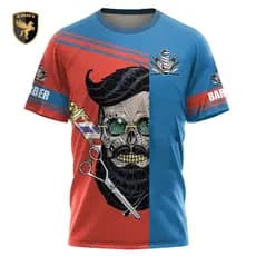 Camiseta masculina impressão 3D moda Casual manga curta camiseta unissex uniforme superior respirável camiseta masculina