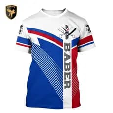 Camiseta masculina impressão 3D moda Casual manga curta camiseta unissex uniforme superior respirável camiseta masculina