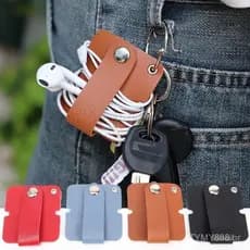 Organizador de Cabos Multifuncional - Enrolador de Cabo de Fone de Ouvido - Mini Bolsa Portátil - Organizador de Cabos
