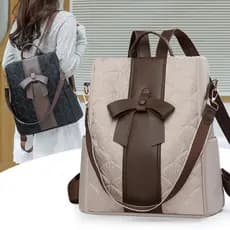 2025 mochila feminina moda All-Match mochila de viagem feminina Casual Commuter mochila simples escola