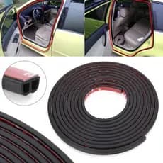 L-Forma 5/10M Tira De Vedação Do Porta-Malas Do Carro Auto Dupla Camada Borda De Borracha Para Luz Traseira