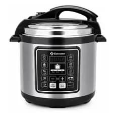 Panela De Pressão Elétrica Digital Inox 6l Eletrozon Elt-809 Moderna para Cozinha