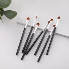 Novo estilo pincel de maquiagem único pincel de sombra portátil de duas cabeças pincel de sombra ferramenta de beleza ac