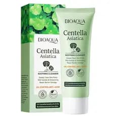 BIOAQUA Centella Asiatica Sabonete Facial Calmante Controle de Oleosidade Anti-Acne Limpeza Profunda dos Poros Hidratant