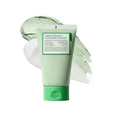 FULLY Green Tomato Pore Cleanser, Máscara de Argila Cardi B para Limpeza Profunda dos Poros e Redução de Poros, Controle