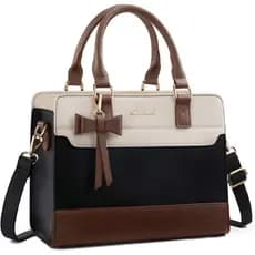 Bolsas LOVEVOOK para Mulheres, Bolsa Tote de Couro e Bolsas de Mão, Bolsas Transversais com Alça Superior e Zíper