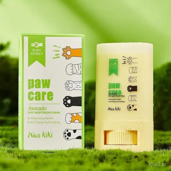 Bálsamo para Patas de Cão - Bálsamo Calmante e Protetor para Patas Secas e Rachadas com Manteiga de Karité e Vitamina E,