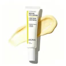 Creme Revitalizante para Olhos, Rosto e Pescoço, Creme Revitalizante para Olhos com Retinol e Peptídeos, Reduz Rugas, Cr