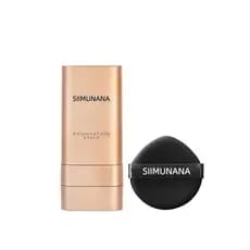 Simunana Foundation Stick Coreano, Bastão de Maquiagem Multiuso de Dupla Ponta, Acabamento Natural de Longa Duração, Res