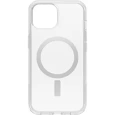 OtterBox iPhone 16e, 15, iPhone 14 e iPhone 13 Série Symmetry Capa Transparente (Transparente), Compatível com MagSafe,