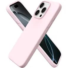 Capa ORNARTO Compatível com iPhone 16 Pro 6.3", Fina, de Silicone Líquido, 3 Camadas, Borracha de Gel Macio, Protetora à