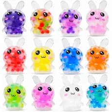 Enchimentos para Ovos de Páscoa, 12 Peças de Mini Brinquedos de Coelhinho Macios, Itens Essenciais para Cestas de Páscoa