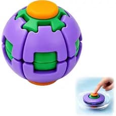 Bola Giratória Anti-estresse Impressa em 3D, Novo Fidget Spinner de 2026, Bola Rotativa de Descompressão, Brinquedo Sens