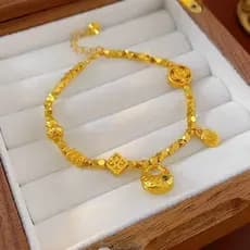 Ponto diamante ouro Tuo placa de prata triturada torcido pulseira feminina transferência de ouro nicho acessórios de alt