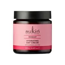 Creme Hidratante de Dia Sukin, Rosa Mosqueta – Creme Facial Antienvelhecimento para Pele Seca, Naturalmente Rico em Vita