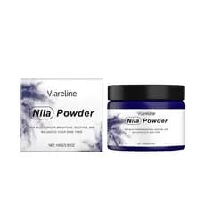 Máscara Facial em Pó Nila com -Arbutina, Colágeno Hidrolisado, Extrato de Fruta Indigo Azul, Clareadora, Refinadora de P