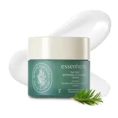 Creme Calmante de Tea Tree para Pele Sensível e com Tendência à Acne |   Cuidado Calmante e para Imperfeições com Cica,